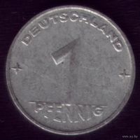 1 пфенниг 1952 год ГДР