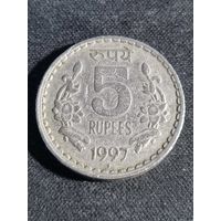Индия 5 рупии 1997