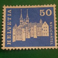 Швейцария 1964. Архитектура. Neuchatel