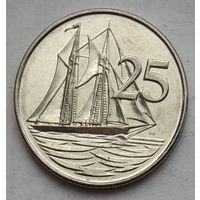 Каймановы острова 25 центов 2008 г.