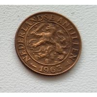 Нидерландские Антильские острова 1 цент, 1963 4-10-24