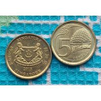 Сенгапур 5 центов, UNC