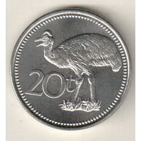 Папуа Новая Гвинея 20 тойя 2005