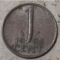 Нидерланды 1 цент, 1963 (4-14-67)