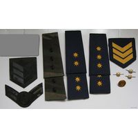 Комплекты погон и шевронов  офицера авиации Азербайджан