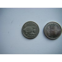 Бермудские острова 5 центов 2004г.