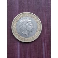 2 фунта 1998 Великобритания.