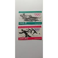 ГДР 1971. Зимние Олимпийские игры - Саппоро, Япония