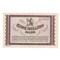 Германия Дюссельдорф 1 000 000 марок 1923 года. Состояние XF+!