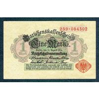 Германия, 1 марка 1914 год.