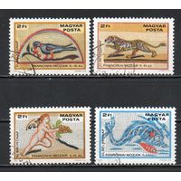 Мозаика II - III вв. Венгрия 1978 год серия из 4-х марок