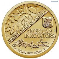 США 1 доллар, 2018 D Первый патент