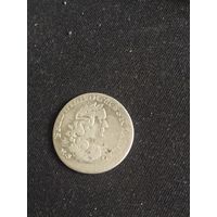 Монета шестак 1683
