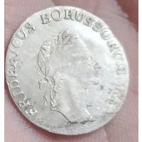 Пруссия 3 гроша 1774 штемпельный блеск (поле в блеске)