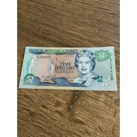 Бермудские острова 2 доллара 2000 г., редкая