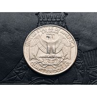 США. 25 центов (квотер, 1/4 доллара) 1995 D (Washington Quarter).