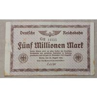 5 000 000 марок  1923 год Германия