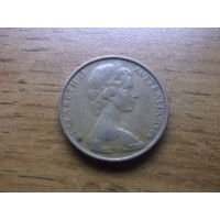 Австралия 2 цента 1966