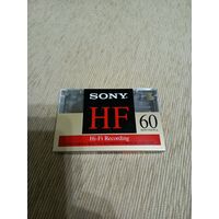 Аудиокассета Sony HF 60 с рубля . Новая