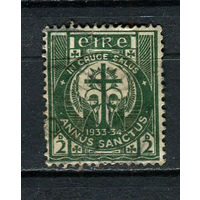 Ирландия - 1933 - Святой год 2Pg - [Mi.59] - 1 марка. Гашеная.  (Лот 53FA)-T25P8