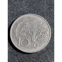 Намибия 10 центов 1998