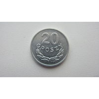 . Польша 20 грошей 1985 г. ( состояние отличное )