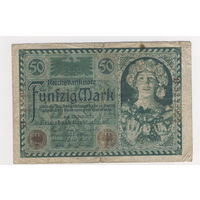 50 марок 1920 рейхсбанкнота