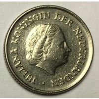Нидерланды, 25 центов 1976