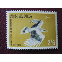 Гана 1958 г. Птицы.