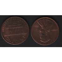 США km201b 1 цент 1994 год (-) (f0