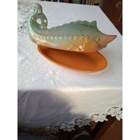 Блюдо для рыбы'Осетр'(керамика)