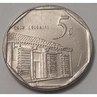 Куба 5 сентаво, 2000 (4-14-43)