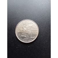 США 25 центов 2000 г. Вирджиния - P