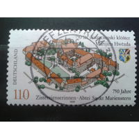 Германия 1998 монастырь-крепость, герб Михель-1,0 евро гаш