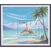 1996 Соломоновы острова 914/B45 Парусная лодка