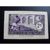 Франция. Французские колонии (Экваториальная Африка, Майомбе) 1937 FR-EQ 28