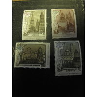 СССР 1967 Кремль 4 марки