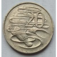 Австралия 20 центов 1977 г.