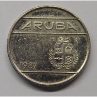 Аруба 10 центов 1987 г