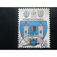 Чехословакия 1977 герб города