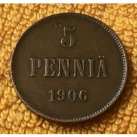 5 pennia 1906 года.