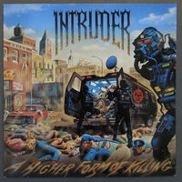 Intruder. A Higher Form Of Killing. Roadracer Records, LP