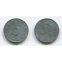 Австрия. 5 грошей (1957)