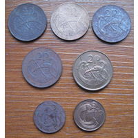 Ирландия. Набор 11 монет.