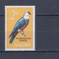 [1218] Науру 1965. Фауна.Птицы.Голубь. MNH.