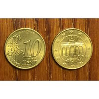 Германия, 10 евроцентов 2004 G
