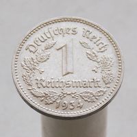 Германия 1 марка 1934 D