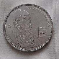 1 песо 1984 г. Мексика