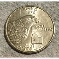 25 центов 2007 Айдахо двор D