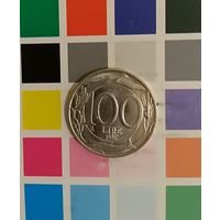 Италия 100 лир  1996